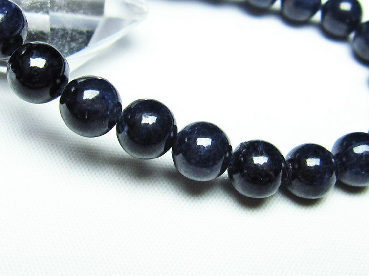 サファイア ブレスレット 8mm [T589-6065] 3枚目