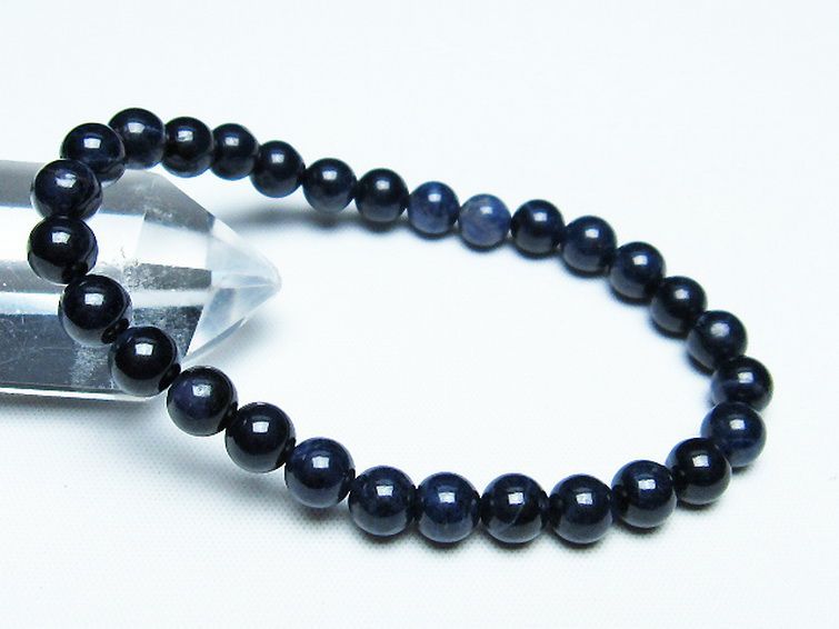 サファイア ブレスレット 6mm [T589-6144] 1枚目