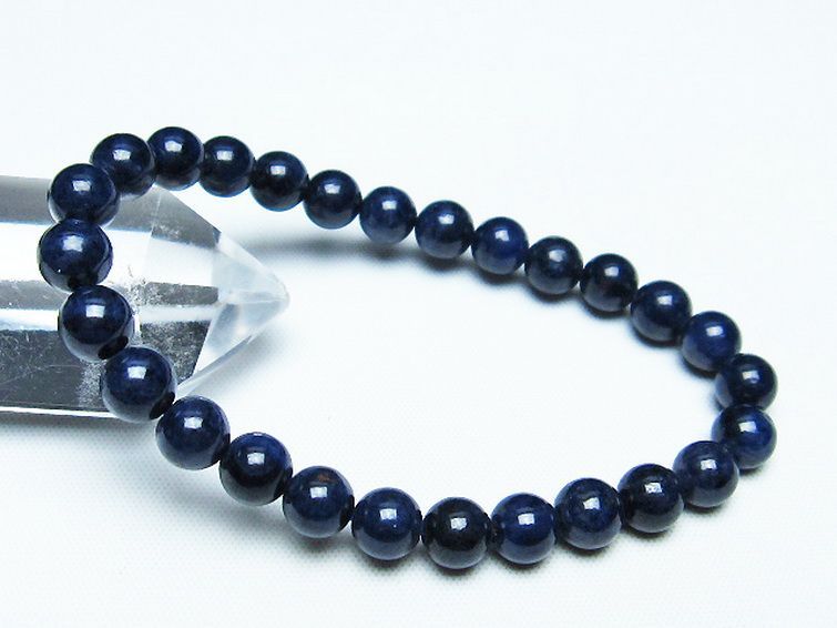 サファイア ブレスレット 7mm [T589-6216] 1枚目