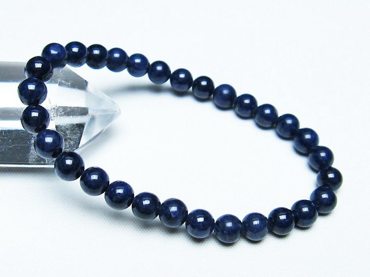 サファイア ブレスレット 6mm [T589-6222] 1枚目