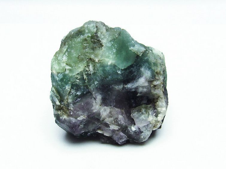 エンジェルフェザー フローライト 原石[T599-2349] 1枚目