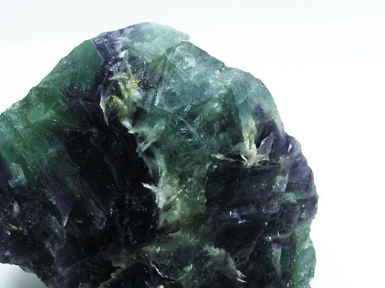 エンジェルフェザー フローライト 原石[T599-2357] 3枚目