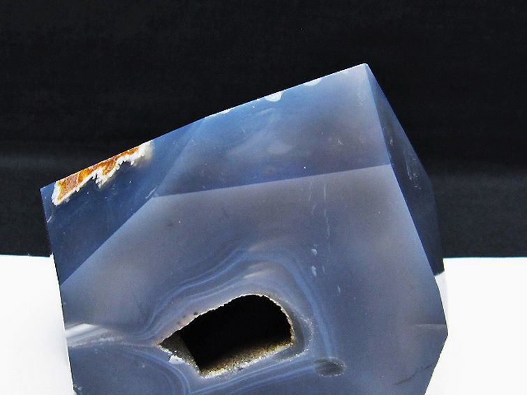 アゲート 笑口 六角柱[T610-12147] 2枚目