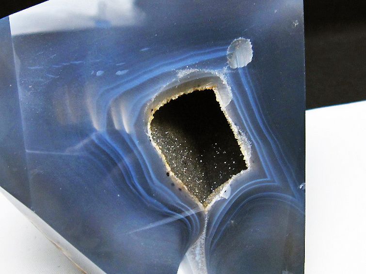 アゲート 笑口 六角柱[T610-12147] 3枚目