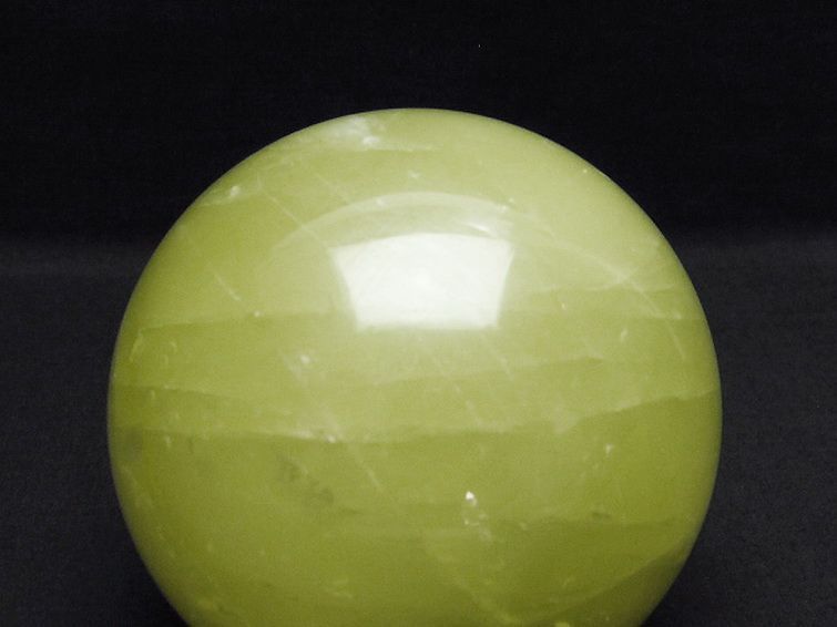 1.6Kg ゴールドメタモルフォーゼス 丸玉 105mm [T63-6625] 2枚目