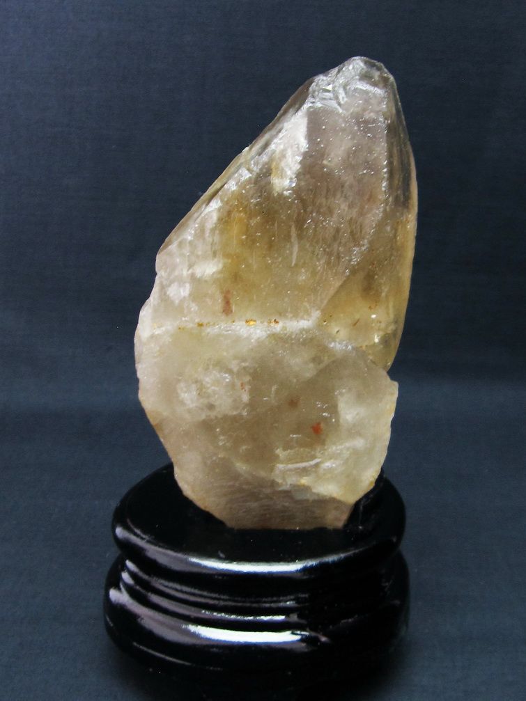 ライトニング水晶 原石[T641-1463] 1枚目