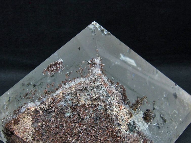 3.8Kg ガーデンルチル水晶ピラミッド[T648-3467] 2枚目