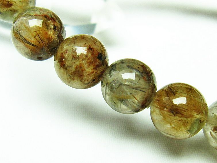 タイチンフラワー水晶 ブレスレット 9mm [T660-1745] 2枚目