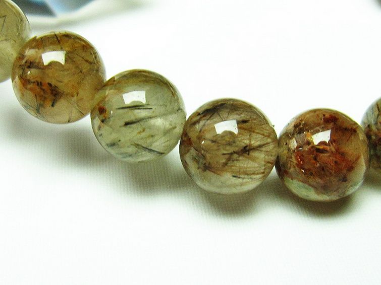 タイチンフラワー水晶 ブレスレット 9mm [T660-1764] 2枚目