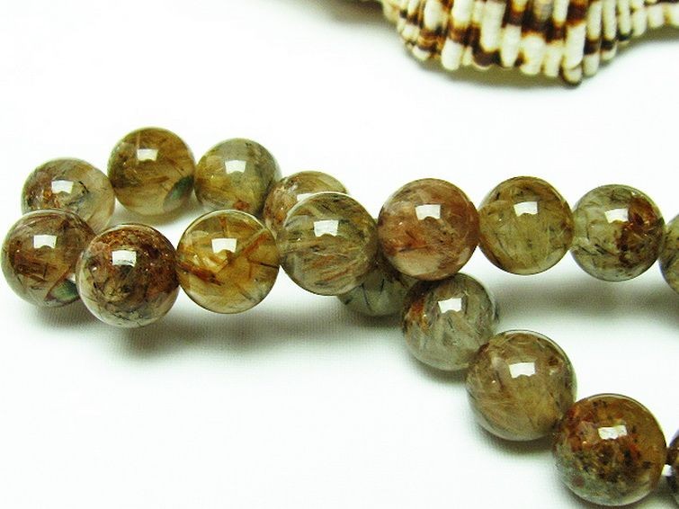 タイチンフラワー水晶 ブレスレット 10mm [T660-1767] 3枚目