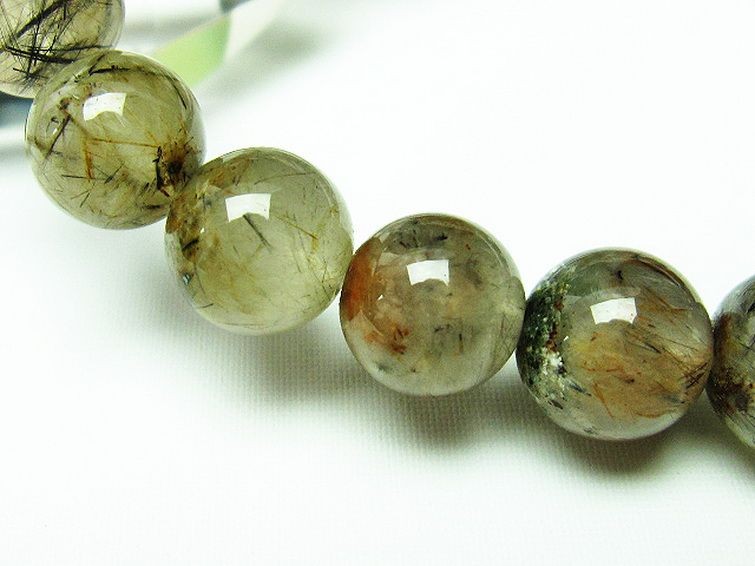 タイチンフラワー水晶 ブレスレット 10mm [T660-1776] 2枚目