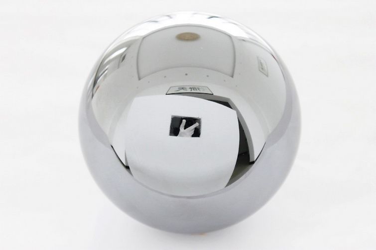 2.7Kg テラヘルツ鉱石 丸玉 130mm [T665-870] 2枚目