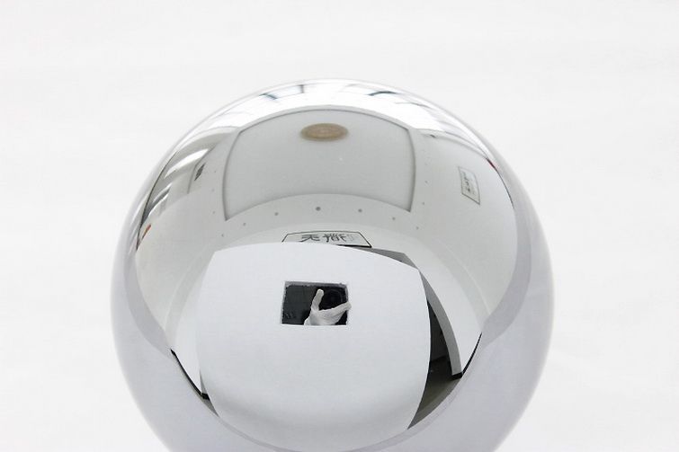 2.7Kg テラヘルツ鉱石 丸玉 130mm [T665-870] 3枚目