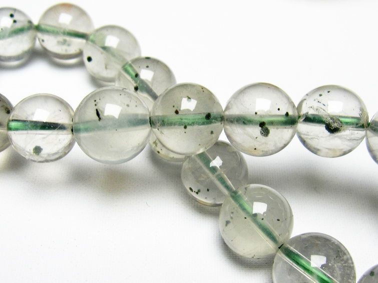 メタモルフォーゼス 緑針入り  ブレスレット 10mm [T682-202] 1枚目