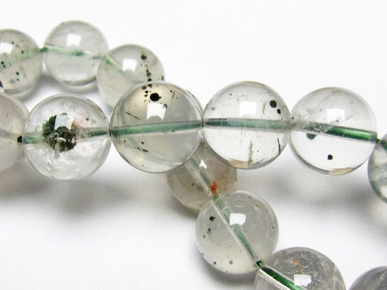 メタモルフォーゼス 緑針入り  ブレスレット 12mm [T682-207] 1枚目