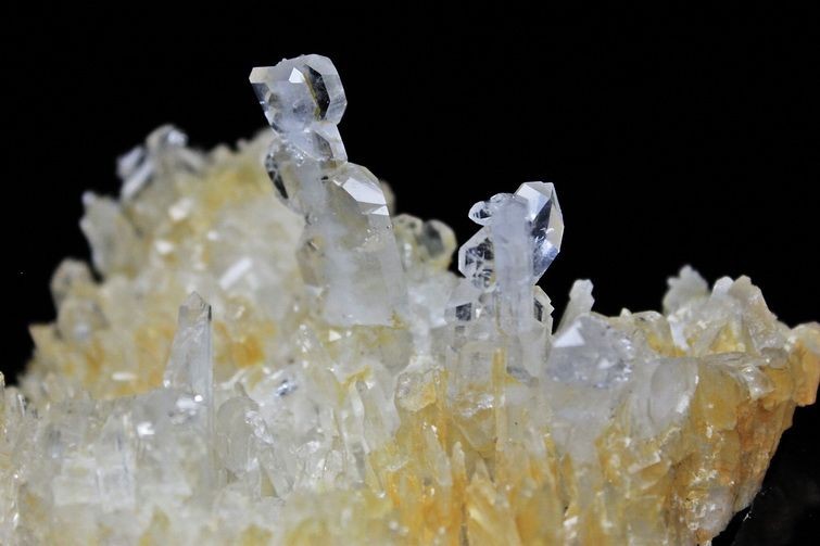 ゴールド ファーデンクォーツ クラスター アメリカ産 [T688-1775] 2枚目