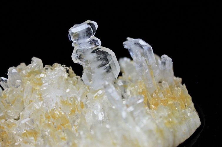 ゴールド ファーデンクォーツ クラスター アメリカ産 [T688-1775] 3枚目