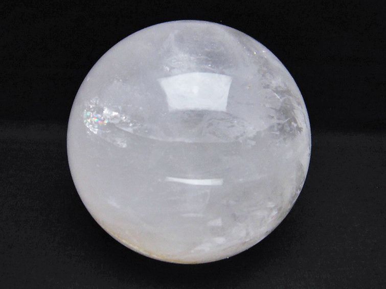 2.5Kg ヒマラヤ水晶 丸玉 123mm [T718-2780] 1枚目