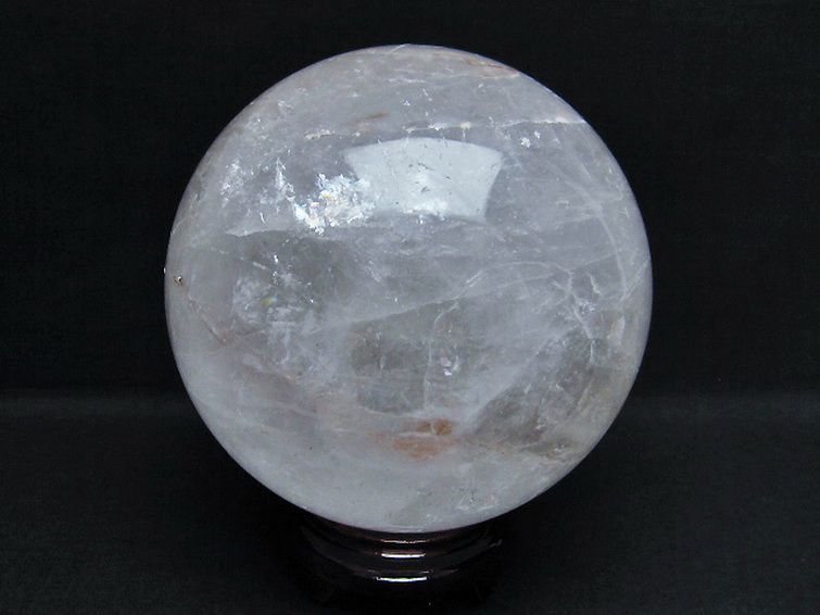 4.2Kg ヒマラヤ水晶 ガーデン入り  丸玉 145mm [T718-2857] 3枚目