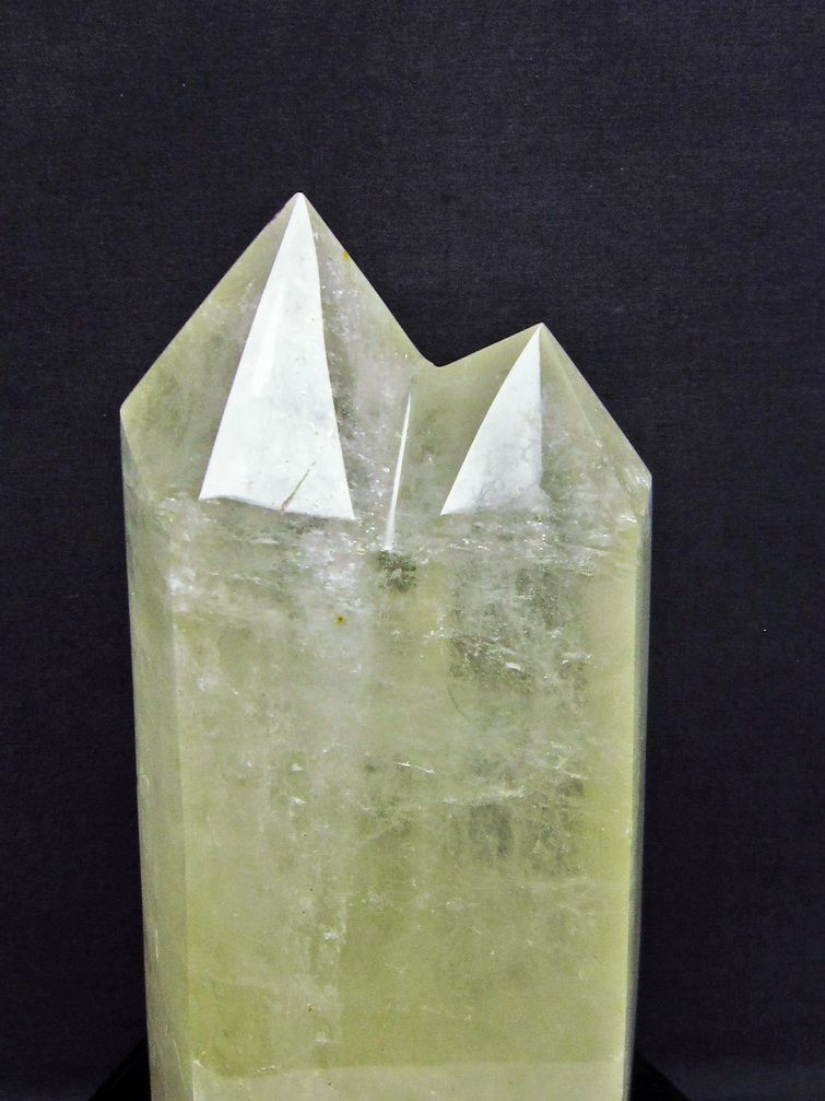 2.7Kg シトリン水晶ダブルポイント[T719-3766] 2枚目