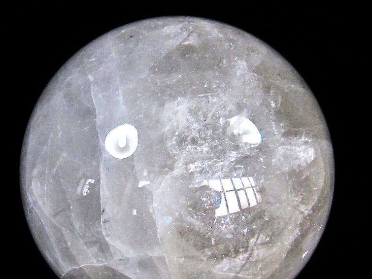 38.8Kg ヒマラヤ水晶スーパーセブン 丸玉 290mm 同梱不可[T726-1021]