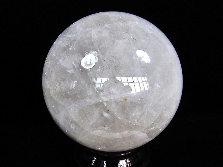 キラキラスーパーセブン♡♡高透明玉 38.8Kg ヒマラヤ水晶スーパーセブン 丸玉 290mm 同梱不可[T726-1021]