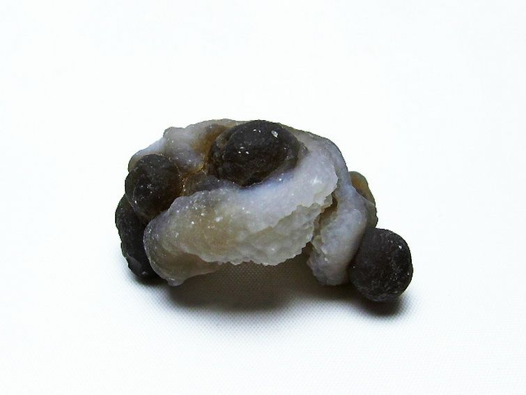 カルセドニーノジュール(球状玉髄) モロッコ産 ツーソン展示会品[T742-632] 1枚目