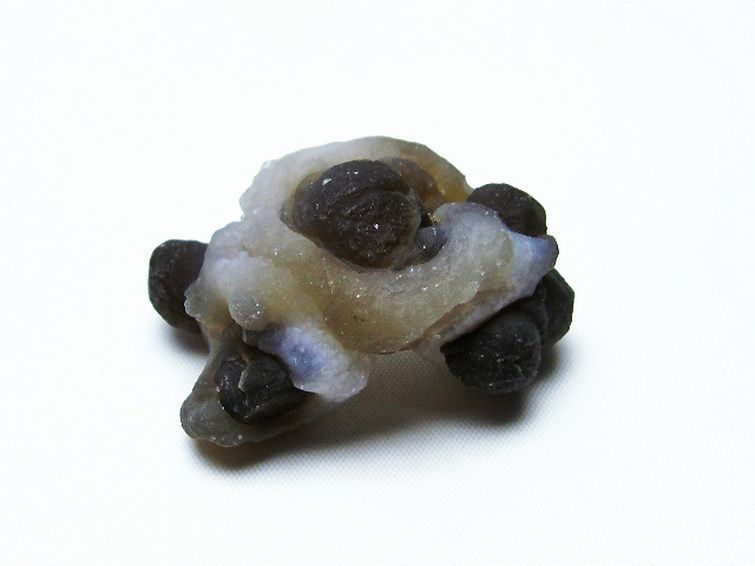 カルセドニーノジュール(球状玉髄) モロッコ産 ツーソン展示会品[T742-632] 2枚目