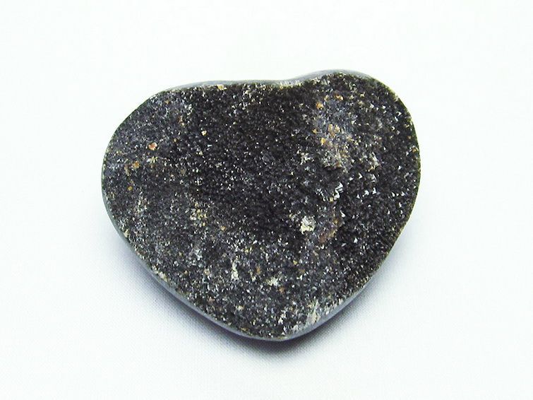 マダガスカル産 タートルジャスパー ハート型 原石[T761-3216] 1枚目