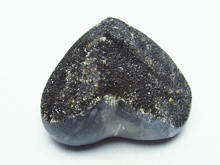 マダガスカル産 タートルジャスパー ハート型 原石[T761-3216] 2枚目