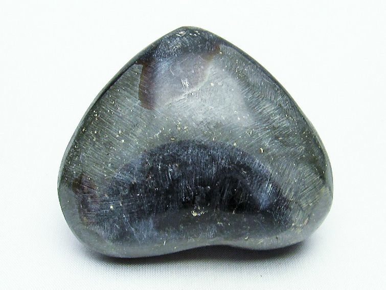 マダガスカル産 タートルジャスパー ハート型 原石[T761-3216] 3枚目