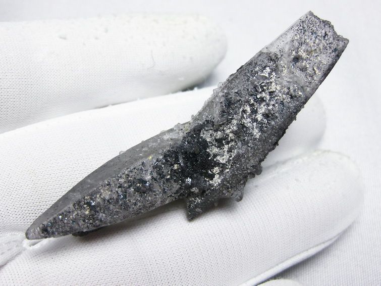 スティブナイトインクォーツ レーザークリスタル アメリカ産 [T768-2794] 2枚目