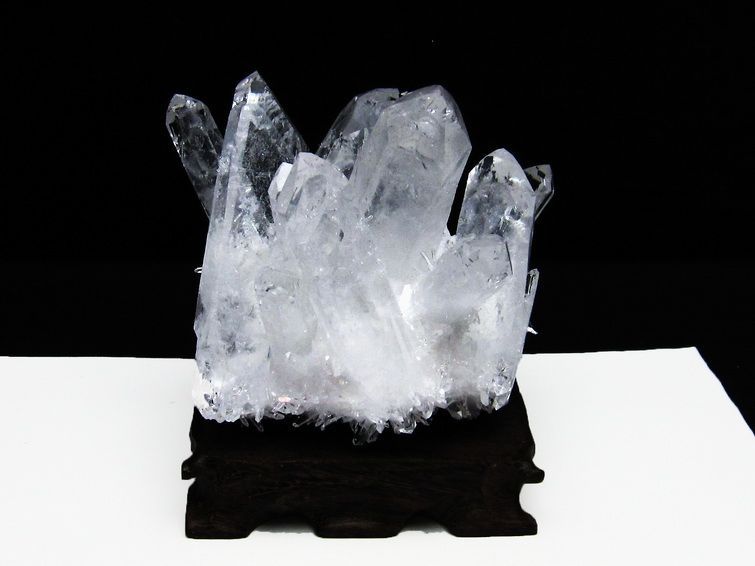 水晶クラスター 六角水晶 クラスター クリスタル 水晶クラスター [T802-5274]