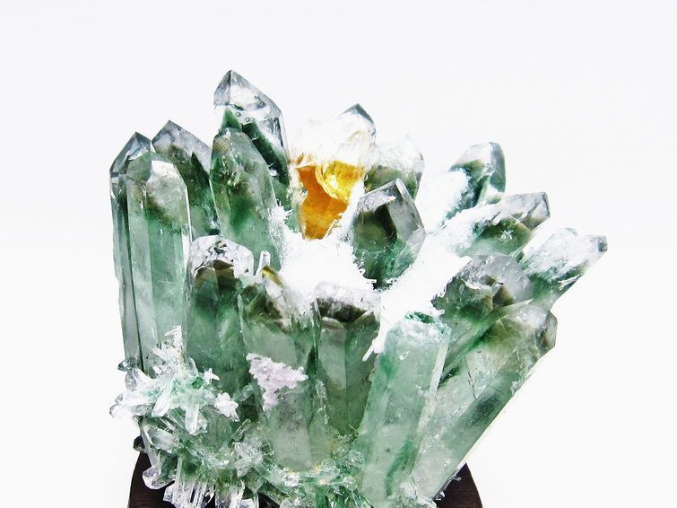 緑水晶 グリーンクォーツ クラスター[T802-4625] 2枚目