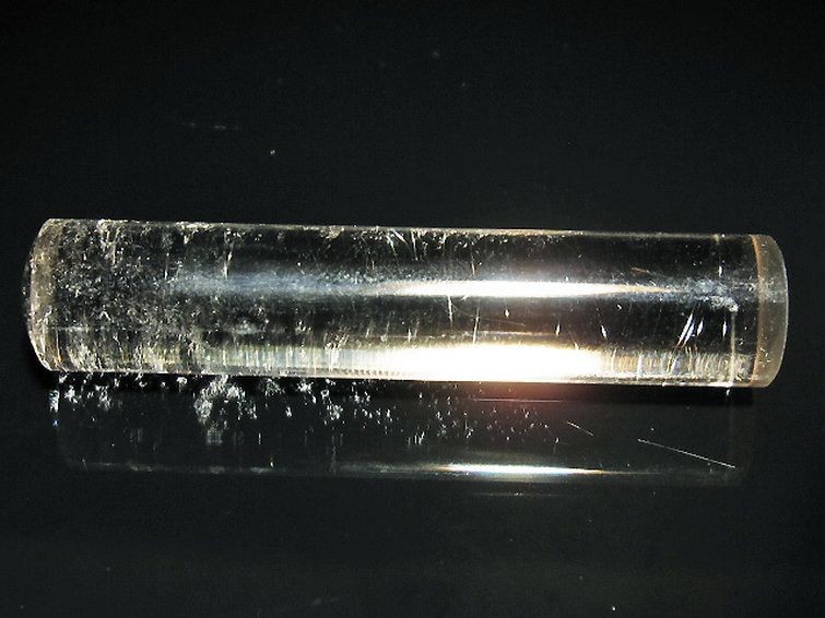 豪華ルチル 印材  12mm [t94-134] 2枚目