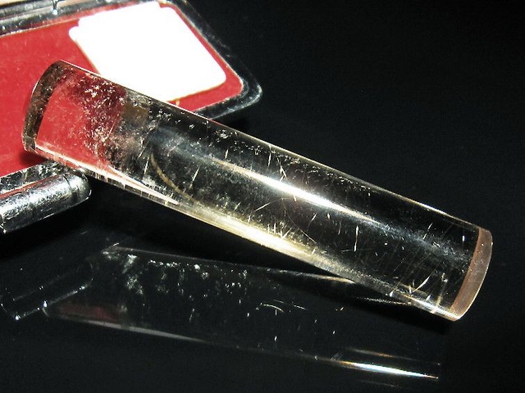 豪華ルチル 印材  12mm [t94-134] 3枚目