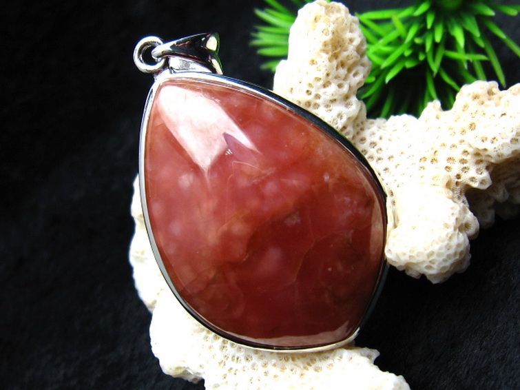 インカローズ ロードクロサイト ペンダント [W13-39] 2枚目