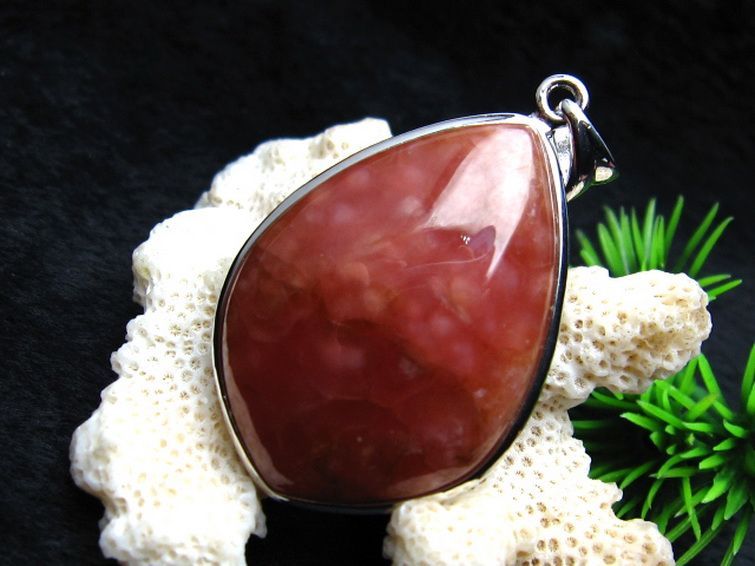 インカローズ ロードクロサイト ペンダント [W13-39] 3枚目