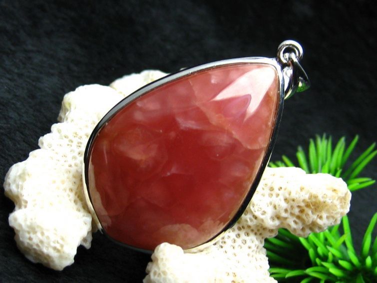 インカローズ ロードクロサイト ペンダント [W13-47] 3枚目