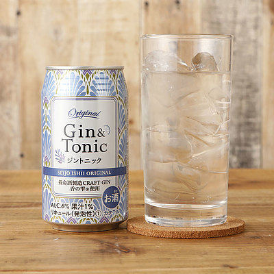 [ postage included ]. castle Ishii original Gin tonic 350ml×24ps.