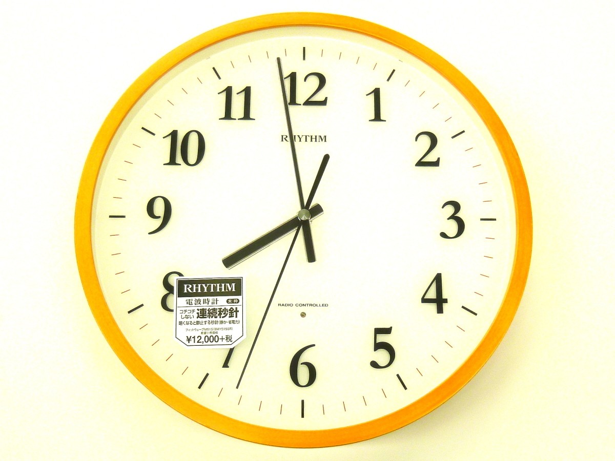 リズム時計工業 リズム フィットウェーブM515 8MY515SR07 掛け時計、壁掛け時計の商品画像