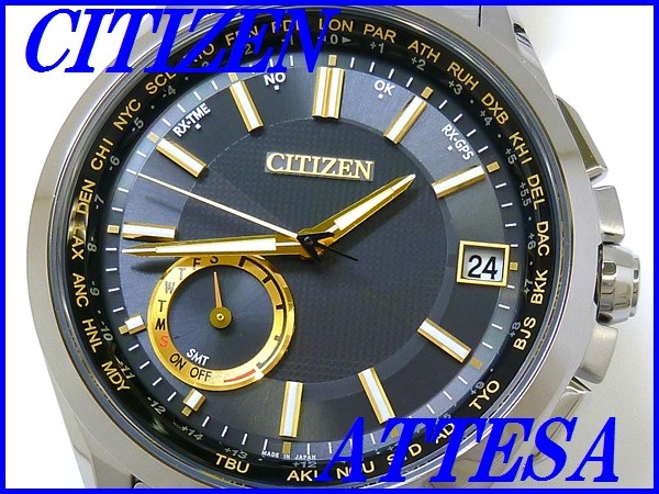 定価187000円! シチズン アテッサ GPS F150 CC3010-51L CITIZEN アテッサ エコ・ドライブGPS衛星電波時計 F150 CC3010-51G