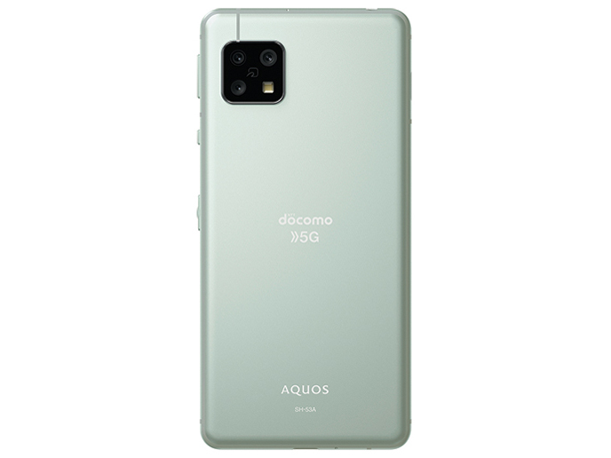 SHARP AQUOS sense5G SH-53A 5.8インチ メモリー4GB ストレージ