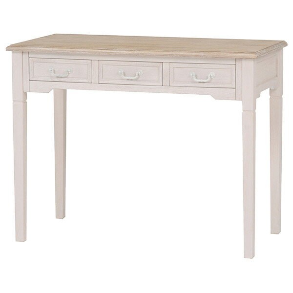 萩原 ブロカント デスク W1000×D500×H740mm MT-7325WH （ホワイト）の商品画像