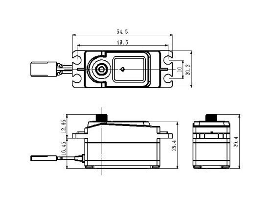 SAVOX SC-1251MG PLUS most high quality * high speed * core less digital servo [sa box Japan sole agent ]