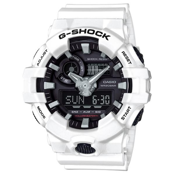 カシオ G-SHOCK GA-700-7AJF（ホワイト） メンズ腕時計 - 最安値・価格