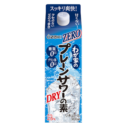 大関 大関 わが家のプレーンサワーの素 ZERO 900ml紙パック 1本 サワー、缶チューハイの商品画像