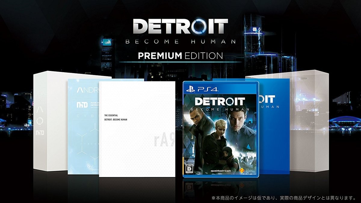 限定版デトロイトビカムヒューマン SONY 【PS4】 Detroit: Become Human デトロイト: ビカムヒューマン