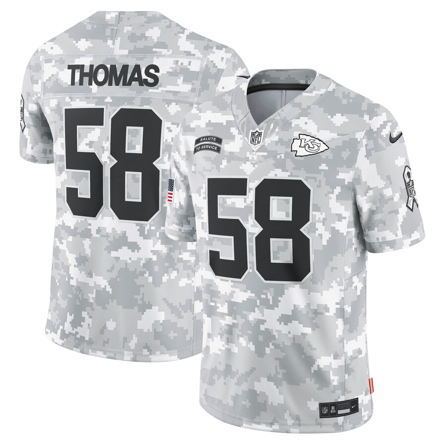 NFLtelik* Thomas chief s uniform Salute tu service 2024.. player limited Limited Jersey Nike /Nike duck 