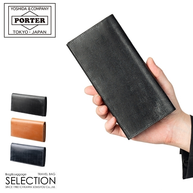 吉田カバン PORTER BILL BRIDLE LONG WALLET 185-02252 * PORTER メンズ長財布の商品画像